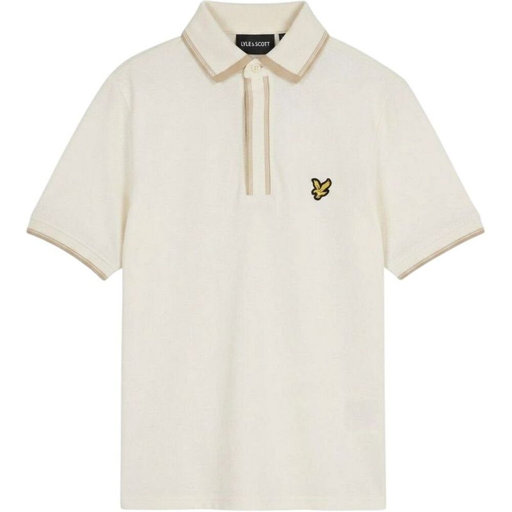 Lyle & Scott Childrens/Kids Regular Polo Shirt / Chalk